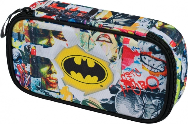 Trousse scolaire boîte avec motif Batman Comics
