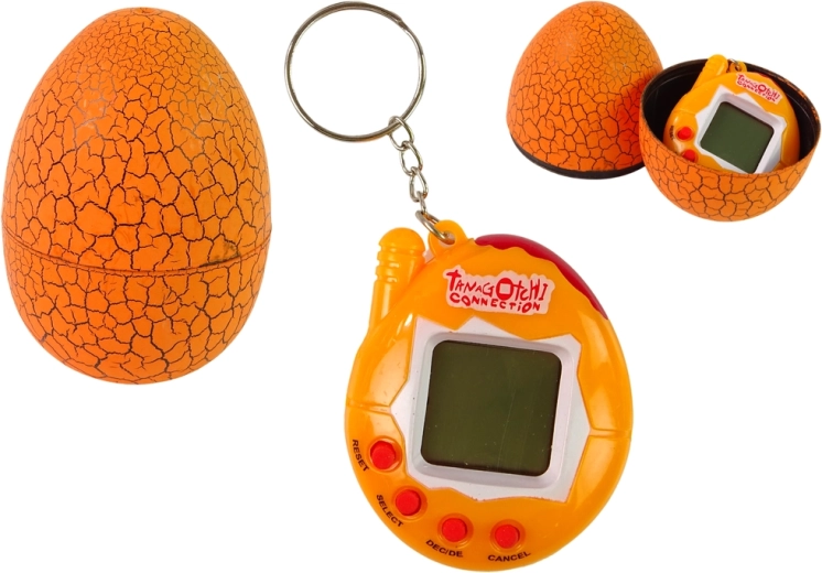 Tamagotchi dans le jeu avec œuf Animal électronique Orange