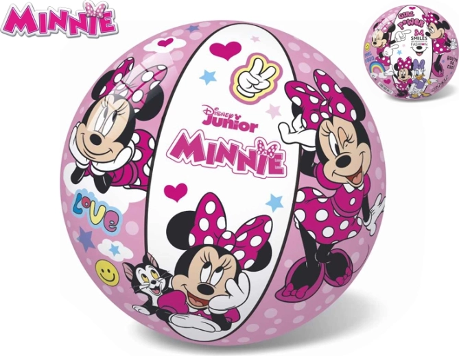 Ballon en caoutchouc Minnie pour enfants, 23 cm