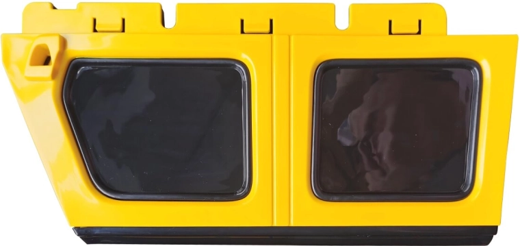 Porte latérale gauche pour voiture électrique pour enfants Mercedes-Benz AMG G63, jaune - 1 pièce