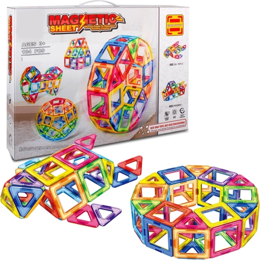 Jeu de construction magnétique 104 pcs SPARKYS