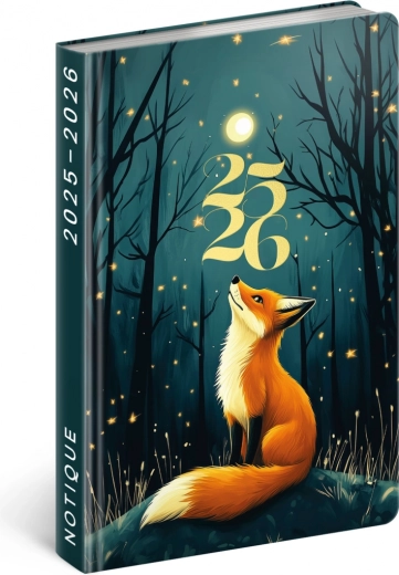 Agenda 18 mois Petito Renard 2025/2026