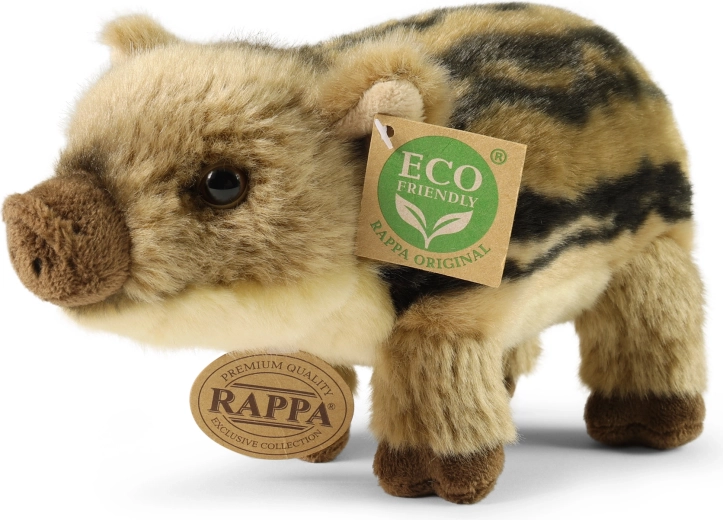 Porcelet de sanglier en peluche 21 cm RAPPA éco-responsable