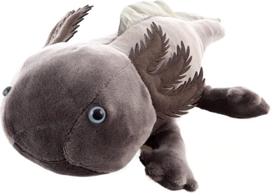 axolotl en peluche gris 32 cm écoresponsable