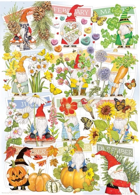 Puzzle Cobble Hill La joyeuse vie des nains 1000 pièces