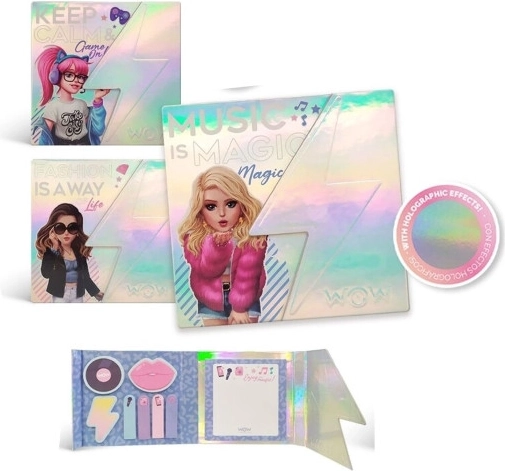 Bloc-notes avec notes autocollantes WOW Generation