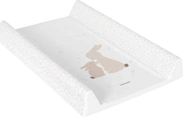 Träumeland matelas à langer Hophop bunny beige 50 × 70 cm