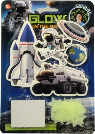 Autocollants muraux lumineux étoiles et espace