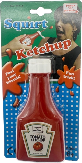 Ketchup vaporisateur en bouteille