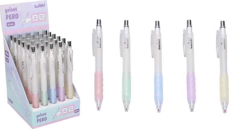Stylo gel 0,5 mm avec encre bleue