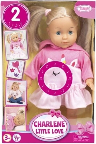 Poupée interactive Charlene BAYER, 33 cm
