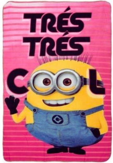 Couverture en polaire Minions
