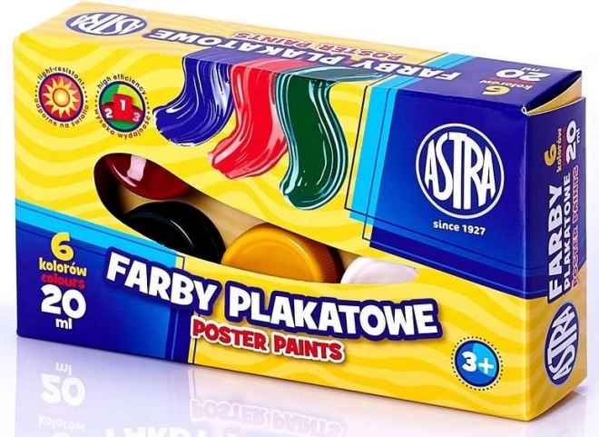 Gouaches Astra 6 x 20 ml