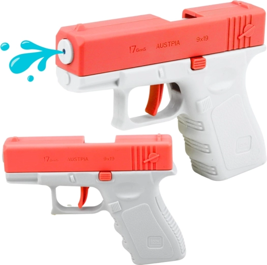Mini pistolet à eau pour enfants 13 cm – rose