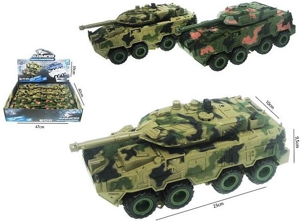Tank pour enfants 24 cm avec effets lumineux et sonores