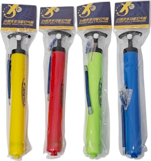 Pompe manuelle universelle pour ballons et matelas