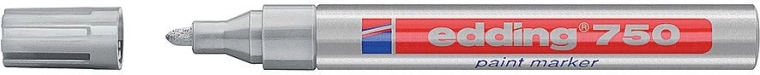 Marqueur laqué edding 750, argenté