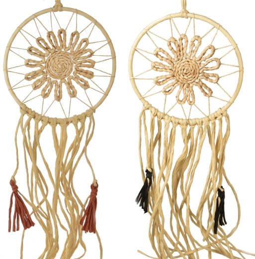 Attrape-rêves beige 20 × 20 × 65 cm (2 variantes)