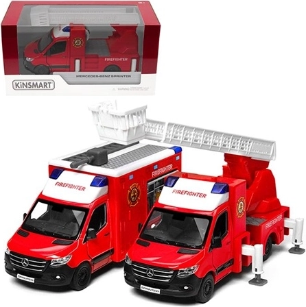 Modèle de véhicule de pompiers Mercedes-Benz Sprinter