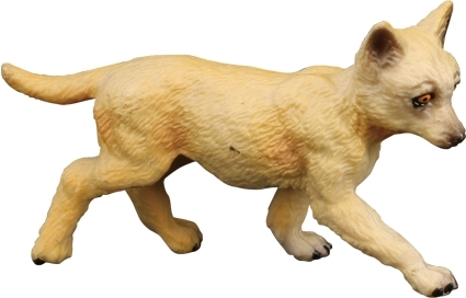 Figurine de louveteau clair BALULU