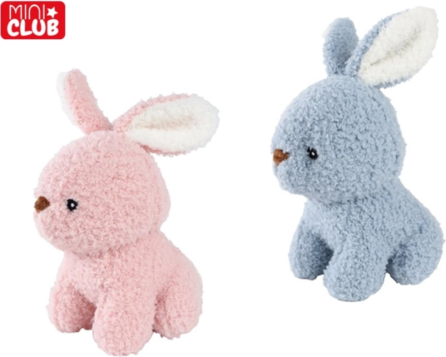 Petit lapin en peluche Mini Club pour bébés 17 cm