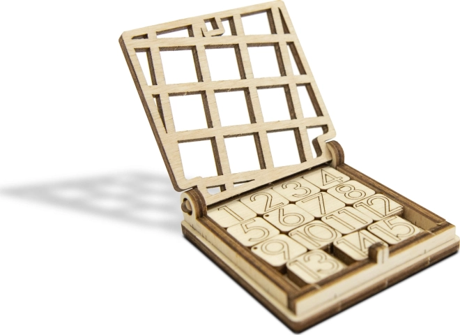 Jeu logique en bois 15 - Casse-tête coulissant