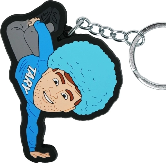 Porte-clés avec motif Tara – bleu