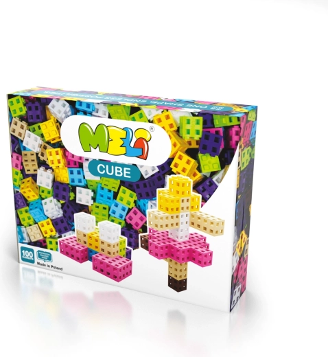 Kit de construction MELI Cube Pink – 100 pièces