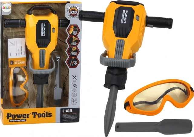 Marteau pneumatique pour enfants avec set d’accessoires