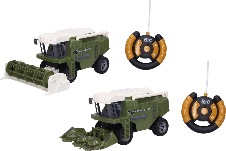 Moissonneuse-batteuse RC télécommandée 24 cm