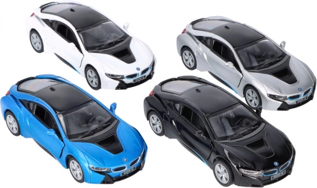 Modèle métallique BMW i8, échelle 1:36