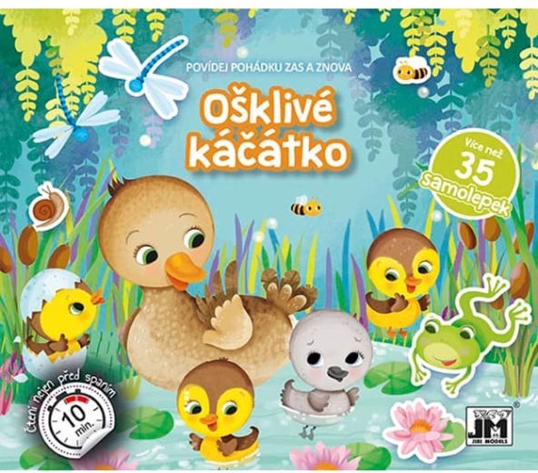 Raconte le conte du Vilain Petit Canard – livre d’autocollants interactif