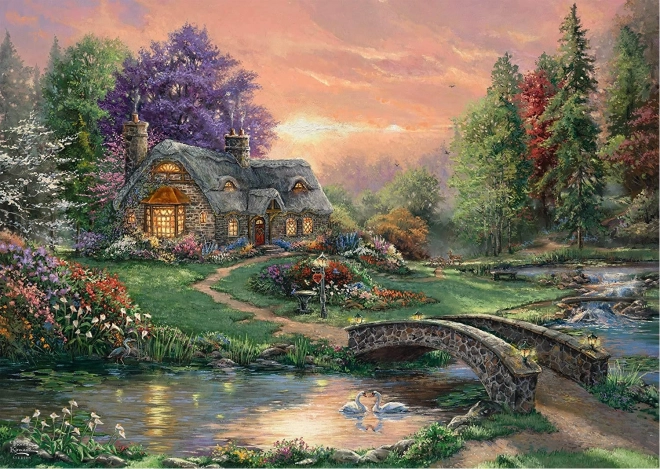 Puzzle Refuge de mon amour 1000 pièces