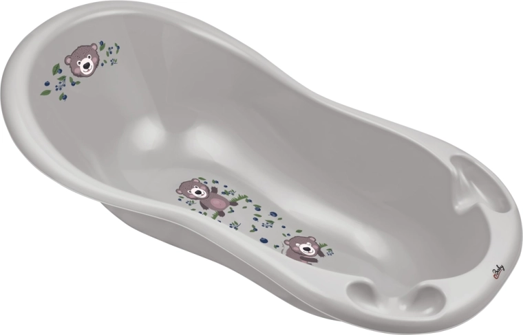 Baignoire pour enfant Maltex The Nature Buddies 100 cm ours – gris