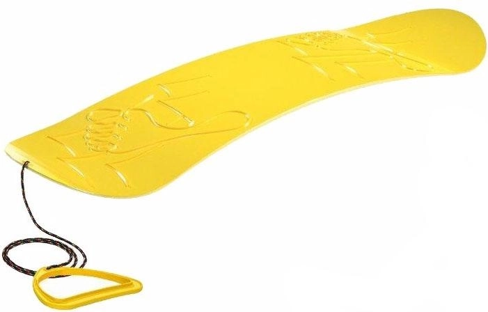 Luge snowboard en plastique