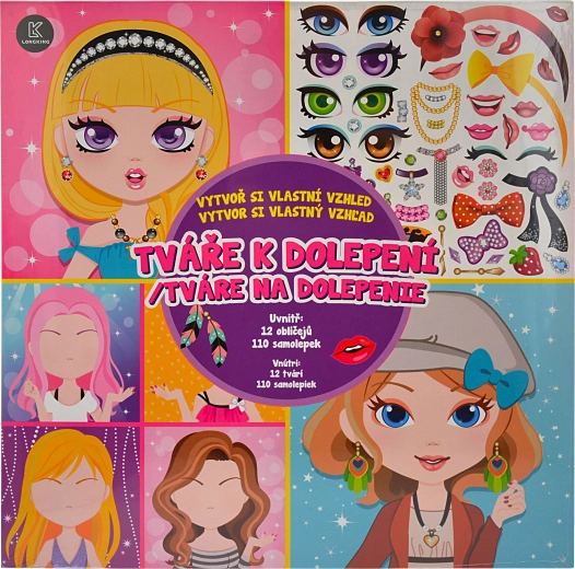 Autocollants – crée ta propre silhouette de mode