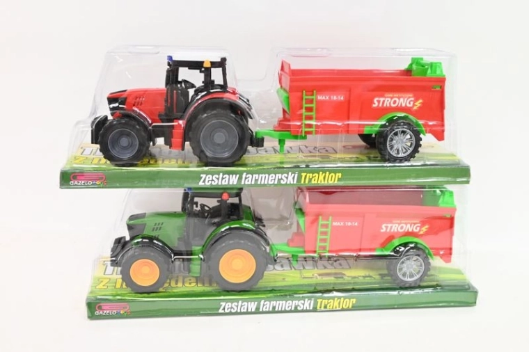 Tracteur avec machine agricole – ensemble