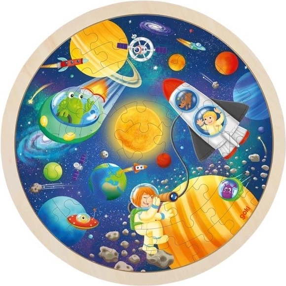 Puzzle rond Cosmos