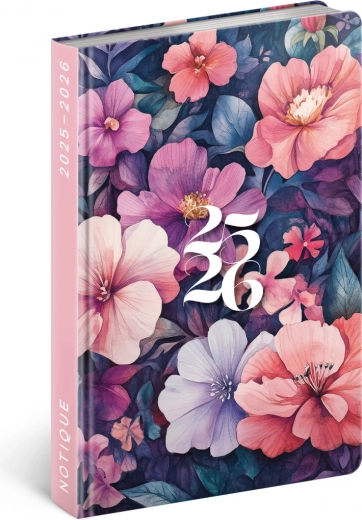 Notique agenda de 18 mois Petito Bouquet 2025-2026