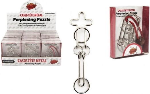 Casse-tête en fil métallique – difficulté 3 (assortiment de motifs)