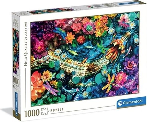 Puzzle Clementoni 1000 pièces Koi River – High Quality Collection