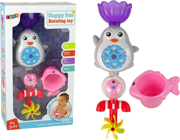 Jouet de bain Pingouin pour enfants