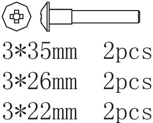 Kit de goupilles de bras de suspension pour Voltage et Major - 1 pièce