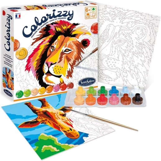 Sentosphere Colorizzy savane – peinture par numéros