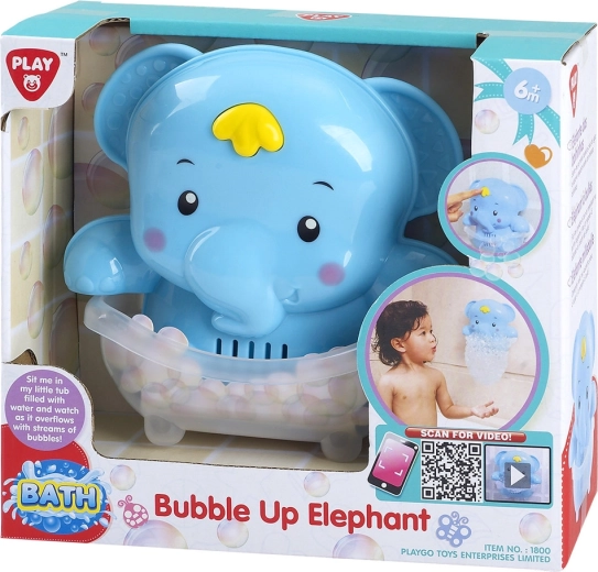 Playgo éléphant à bulles pour le bain