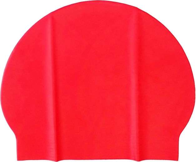 Bonnet de bain en latex Effea rouge