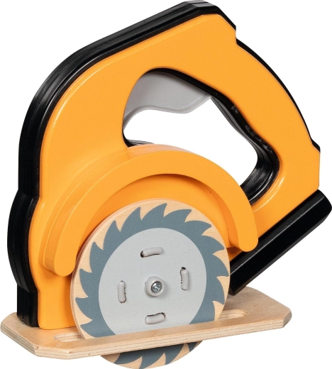 Scie circulaire en bois pour enfants avec disque fonctionnel - 1 pièce