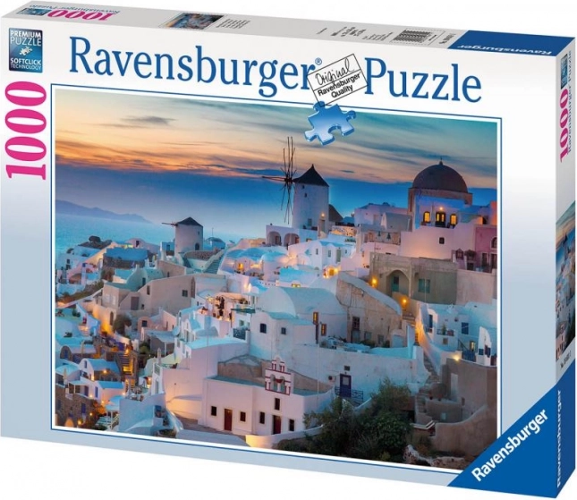 Puzzle Soir à Santorin 1000 pcs Ravensburger