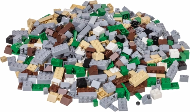 Kit de construction Safari Ensemble 500 pièces