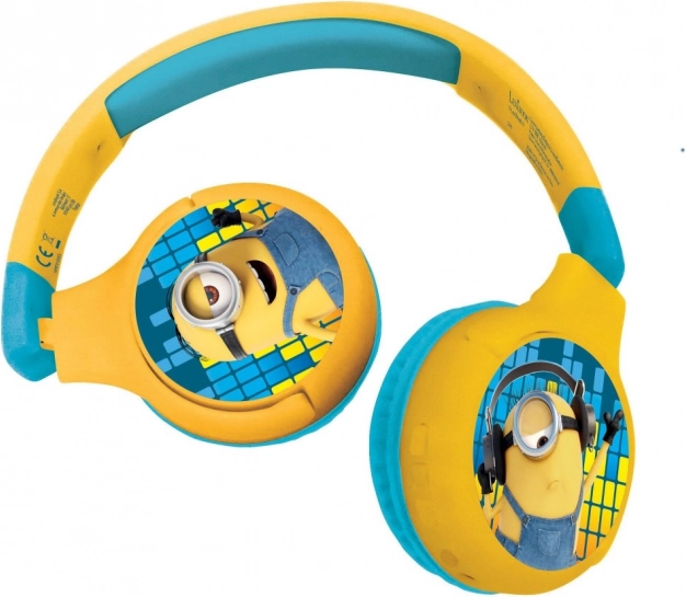 Casque pour enfants Minions 2 en 1